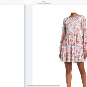 Long Sleeve Mesh Babydoll dress, Love By Design